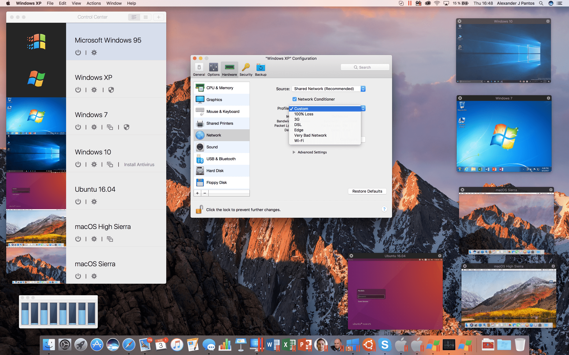 what is control home on a mac for word